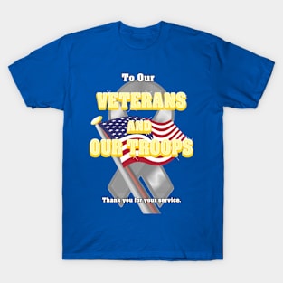 Veterans and Troops T-Shirt